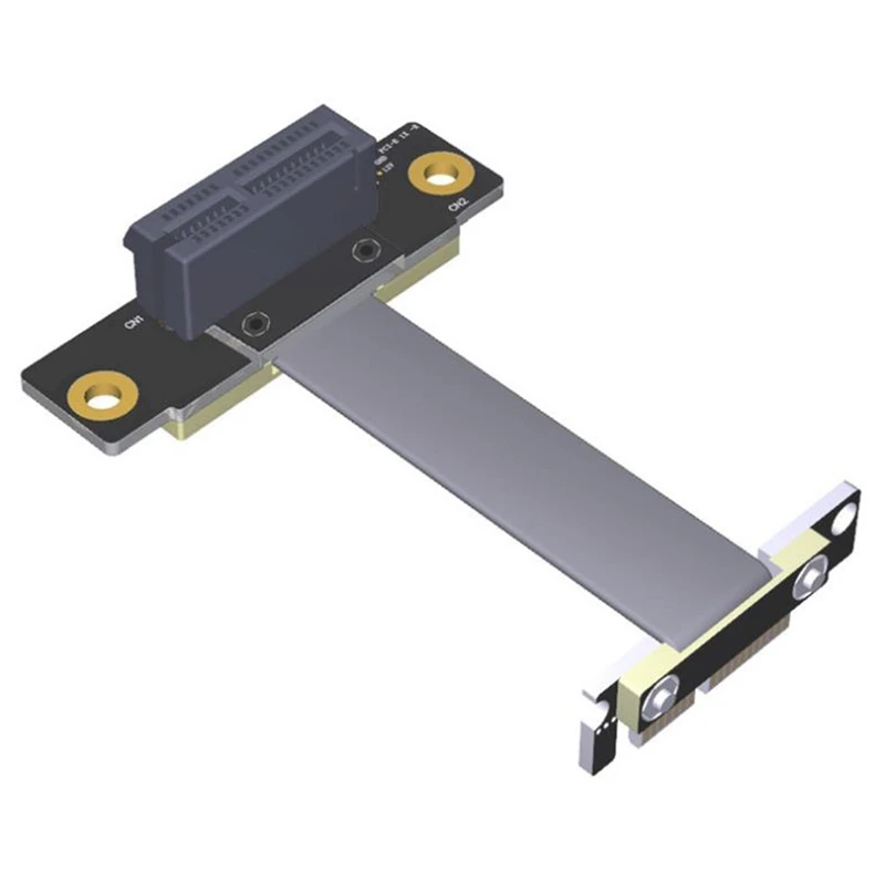Удлинительный кабель PCIE X1, двойной 90 градусов, PCI-E PCI Express, 1X на 1X слот, кабели расширения карты для майнинга биткоинов, 15 см
Удлинительный кабель PCIE X1, двойной 90 градусов, PCI-E PCI Express, 1X на 1X слот, кабели расширения карты для майнинга биткоинов, 15 см