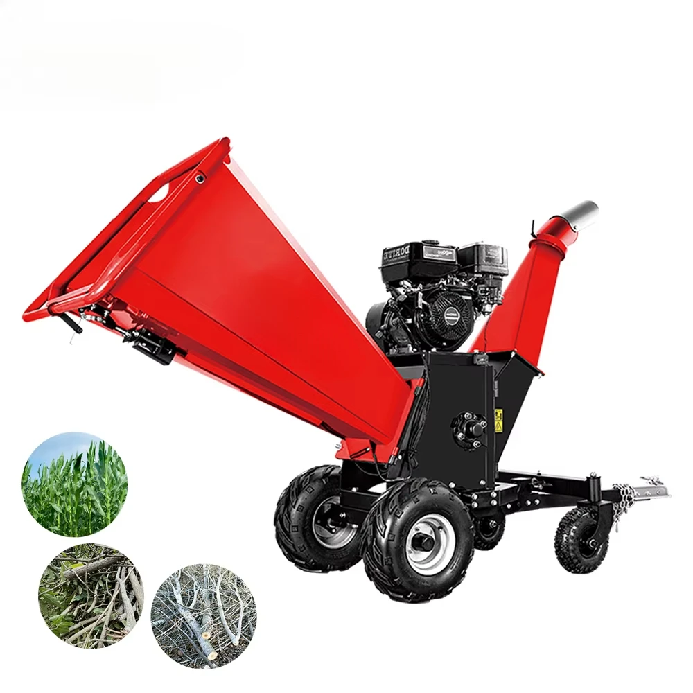 15HP drum Wood Chipper Shredder Machine With 15HP Gasoline Engine tree branch 120mm wood chipper in factory price
15HP drum Wood Chipper Shredder Machine With 15HP Gasoline Engine tree branch 120mm wood chipper in factory price