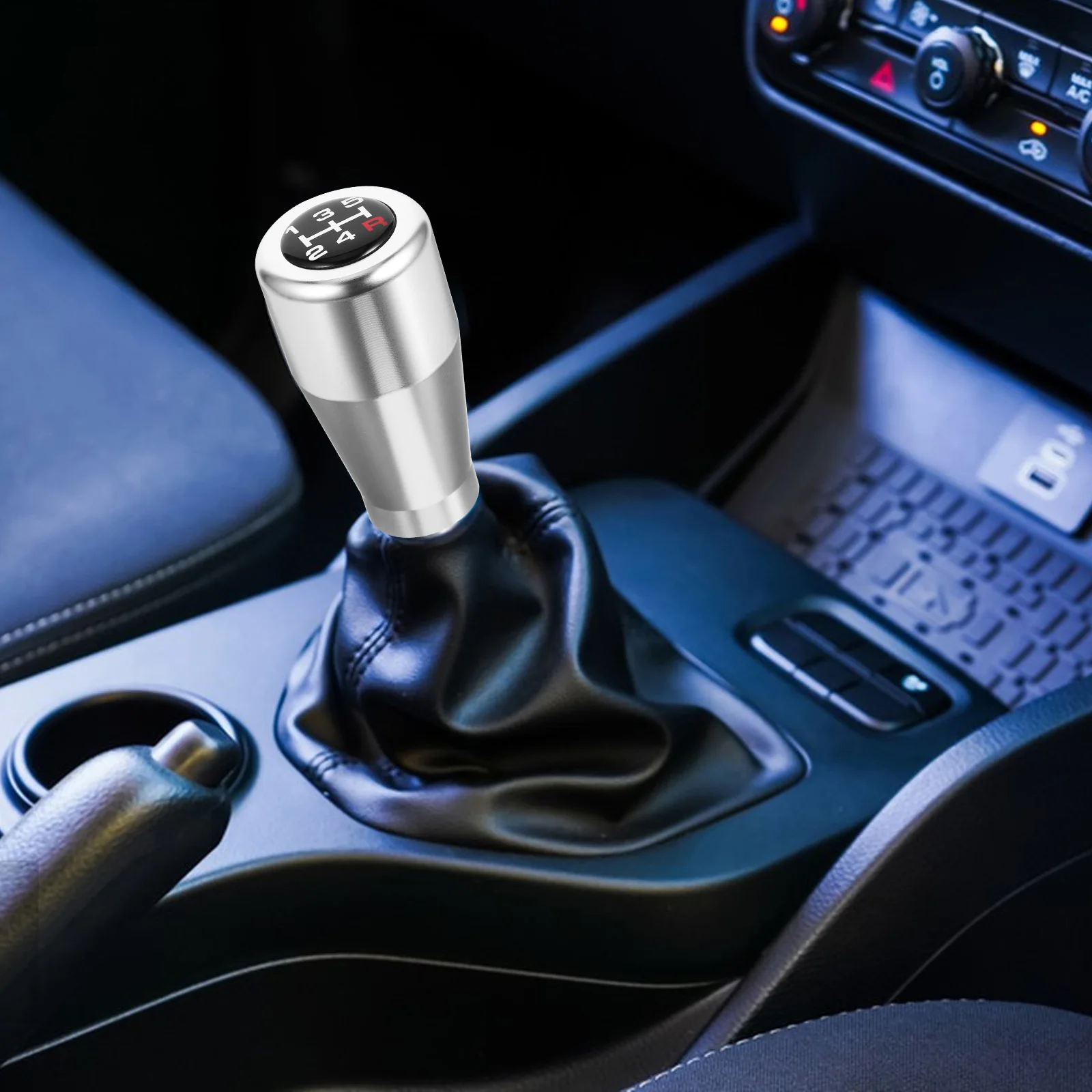 Universal 5-Speed Knob Car Gear Lever Stick Handle Aluminum Alloy Durable Sturdy Smooth Manual Transmission Accessories Enhanced 
Universal 5-Speed Knob Car Gear Lever Stick Handle Aluminum Alloy Durable Sturdy Smooth Manual Transmission Accessories Enhanced