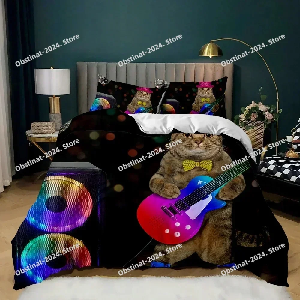 2025 Cats Duvet Cover Set Twin for Girl Chic Cute Cat Pattern Bedding Set Cat Comforter Cover Soft Animal Polyester Quilt Cover
2025 Cats Duvet Cover Set Twin for Girl Chic Cute Cat Pattern Bedding Set Cat Comforter Cover Soft Animal Polyester Quilt Cover