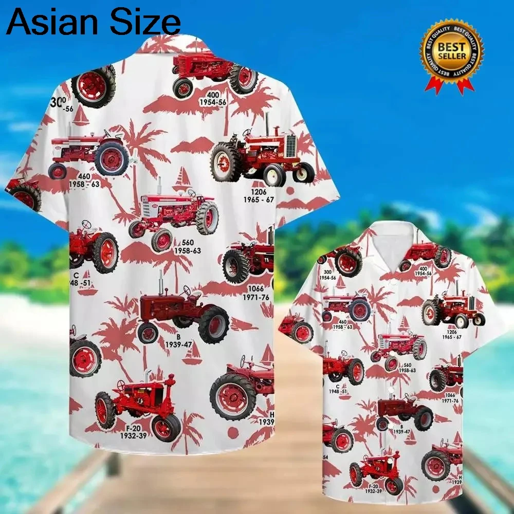 Tractor Hawaiian Shirts, Farm Lover Button Down Shirt, Beach Shirts For Men Women, Vintage Agriculture Tools Short Sleeve Shirt
Tractor Hawaiian Shirts, Farm Lover Button Down Shirt, Beach Shirts For Men Women, Vintage Agriculture Tools Short Sleeve Shirt