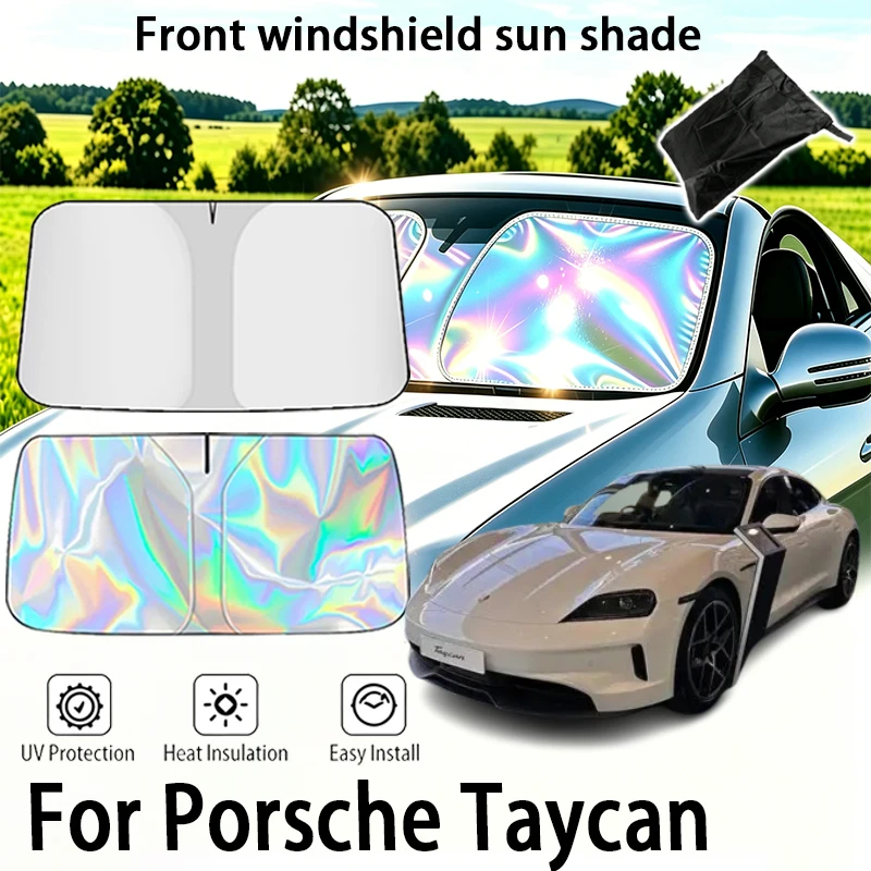For Porsche Taycan Windshield Sun Shade Foldable UV Reflective Front Window Sun Protection Cover Accessories
For Porsche Taycan Windshield Sun Shade Foldable UV Reflective Front Window Sun Protection Cover Accessories