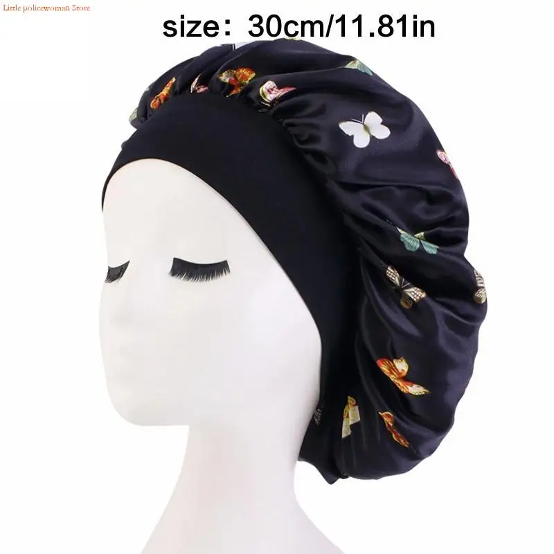 F92D Wide Brim for Butterfly Print Hair Care Bonnet Sleep Cap for Washing Fa
F92D Wide Brim for Butterfly Print Hair Care Bonnet Sleep Cap for Washing Fa