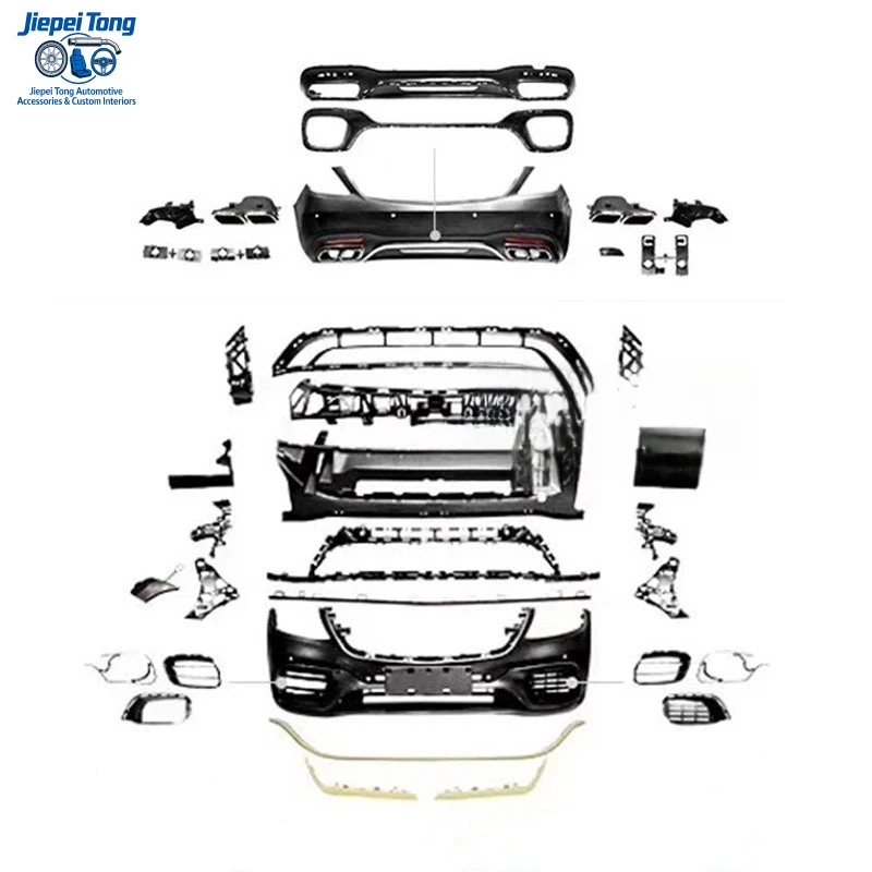 Suitable for Mercedes-Benz S-Class W222 S320 S350 S450 modified with S63 S65 AMG body kit, front , rear bumper, and grille
Suitable for Mercedes-Benz S-Class W222 S320 S350 S450 modified with S63 S65 AMG body kit, front , rear bumper, and grille