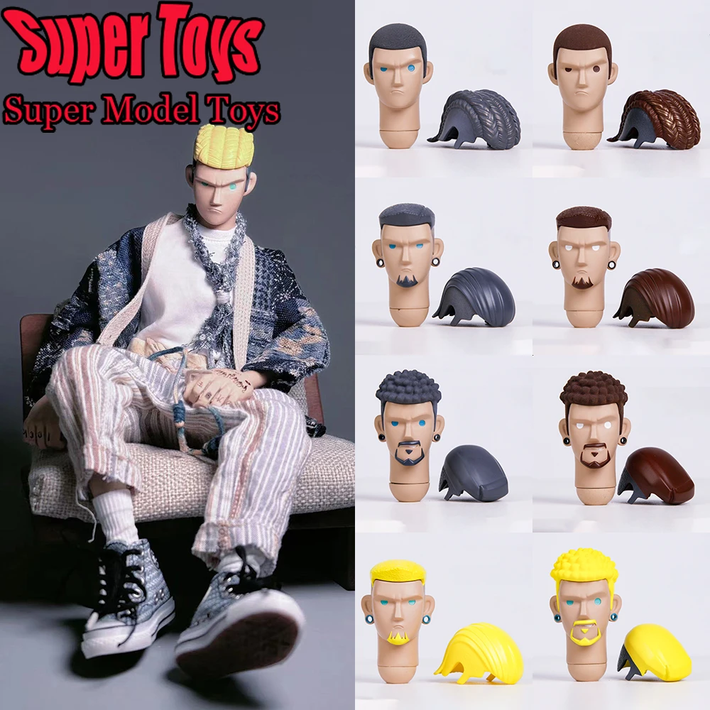 In Stock 1/6 Scale Male Soldier Head Sculpture ROBERT Lucas 3 Color Head Carving For 12-inches Action Figure Model Body
In Stock 1/6 Scale Male Soldier Head Sculpture ROBERT Lucas 3 Color Head Carving For 12-inches Action Figure Model Body