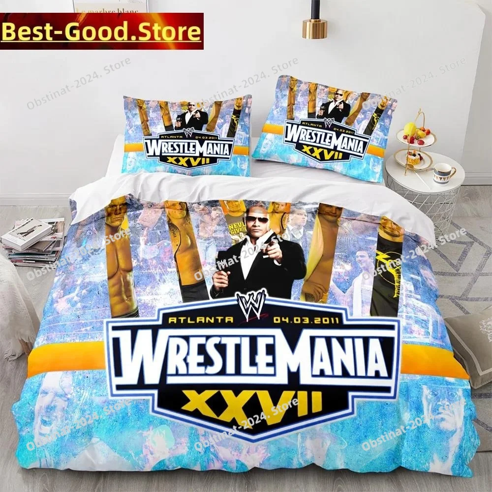 Wrestling Game WWE EAW Bedding Set Duvet Cover Bedroom Comforter Covers Single Twin King Size Quilt Cover Home Textile
Wrestling Game WWE EAW Bedding Set Duvet Cover Bedroom Comforter Covers Single Twin King Size Quilt Cover Home Textile