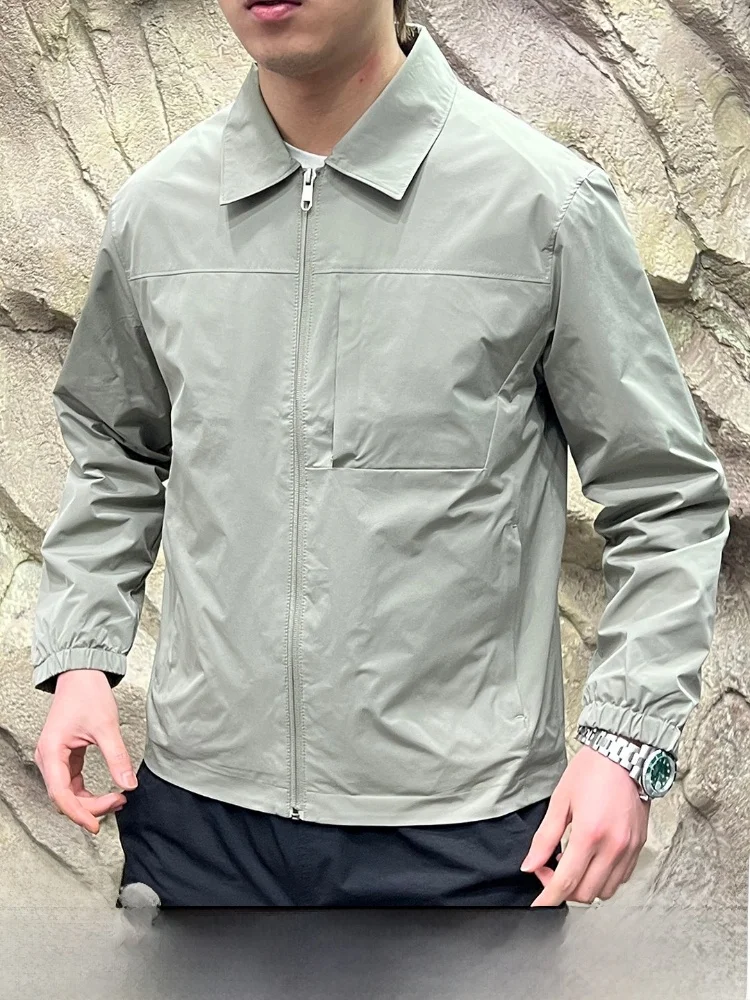 Men's Commuter Jacket Quick Dry Waterproof Windproof Lightweight Spring New Standard Fit Polyester Fiber Casual Style Zipper
Men's Commuter Jacket Quick Dry Waterproof Windproof Lightweight Spring New Standard Fit Polyester Fiber Casual Style Zipper