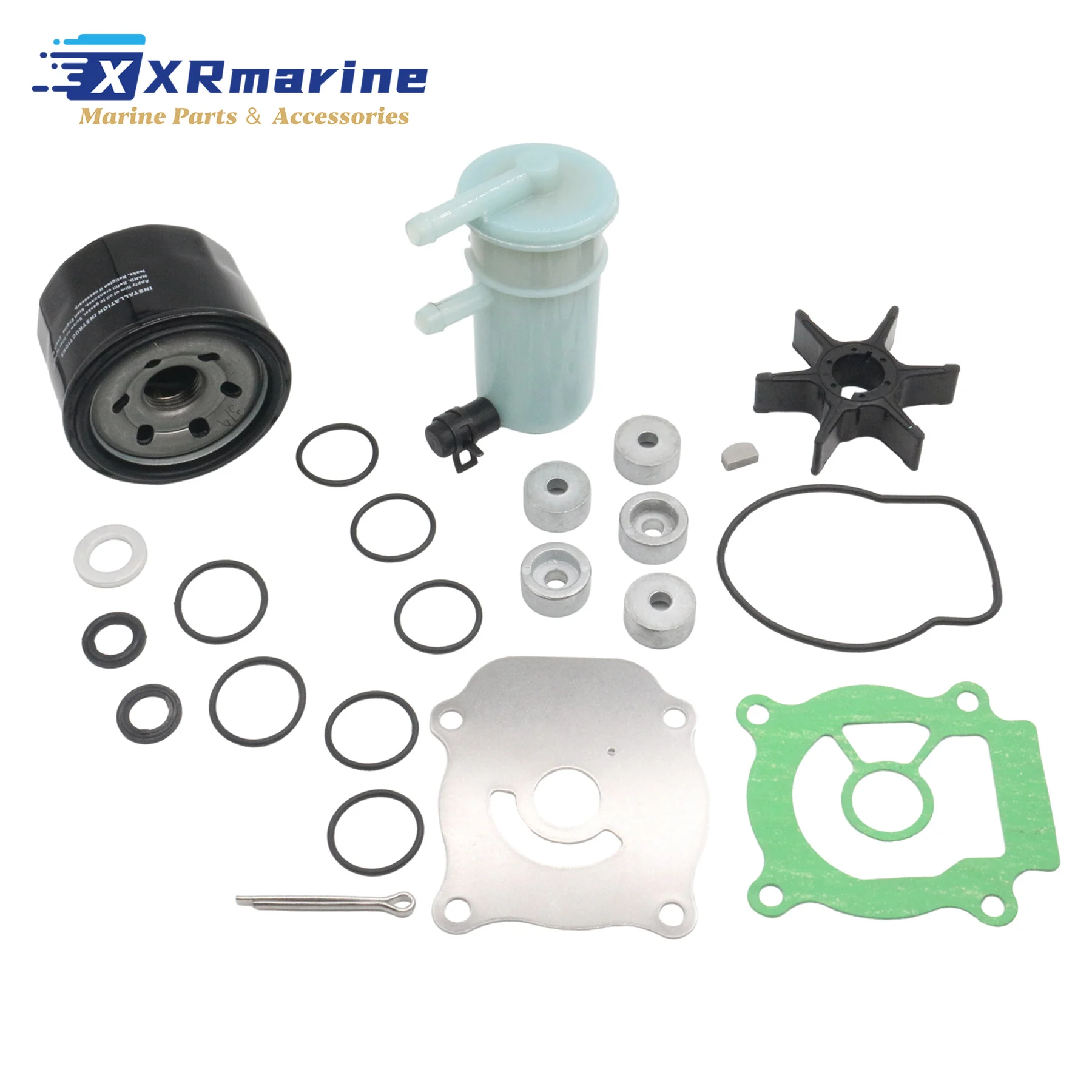 Maintenance Service Parts Kit 17400-95870 Fits for Suzuki Marine Outboard Engines Replaces 15410-87J30 16510-87J01 55321-87J00
Maintenance Service Parts Kit 17400-95870 Fits for Suzuki Marine Outboard Engines Replaces 15410-87J30 16510-87J01 55321-87J00