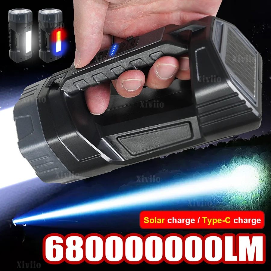 2026 Solar LED Portable Lamp Multifunction Flashlight Rechargeable Torch Light Outdoor Handheld Searchlight Camping Work Lantern
2026 Solar LED Portable Lamp Multifunction Flashlight Rechargeable Torch Light Outdoor Handheld Searchlight Camping Work Lantern