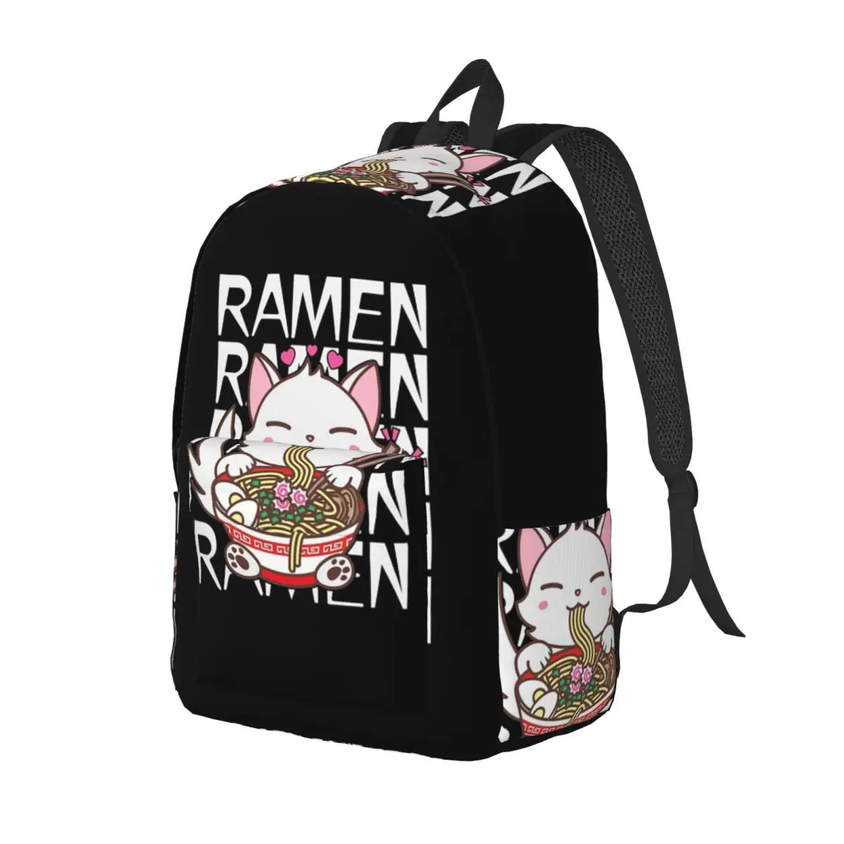 Cat Kitten Eating Japanese Ramen Noodles Backpack School Bag Hiking Travel Daypack for Boys Girls Fashion Bookbag Shoulder Bags
Cat Kitten Eating Japanese Ramen Noodles Backpack School Bag Hiking Travel Daypack for Boys Girls Fashion Bookbag Shoulder Bags
