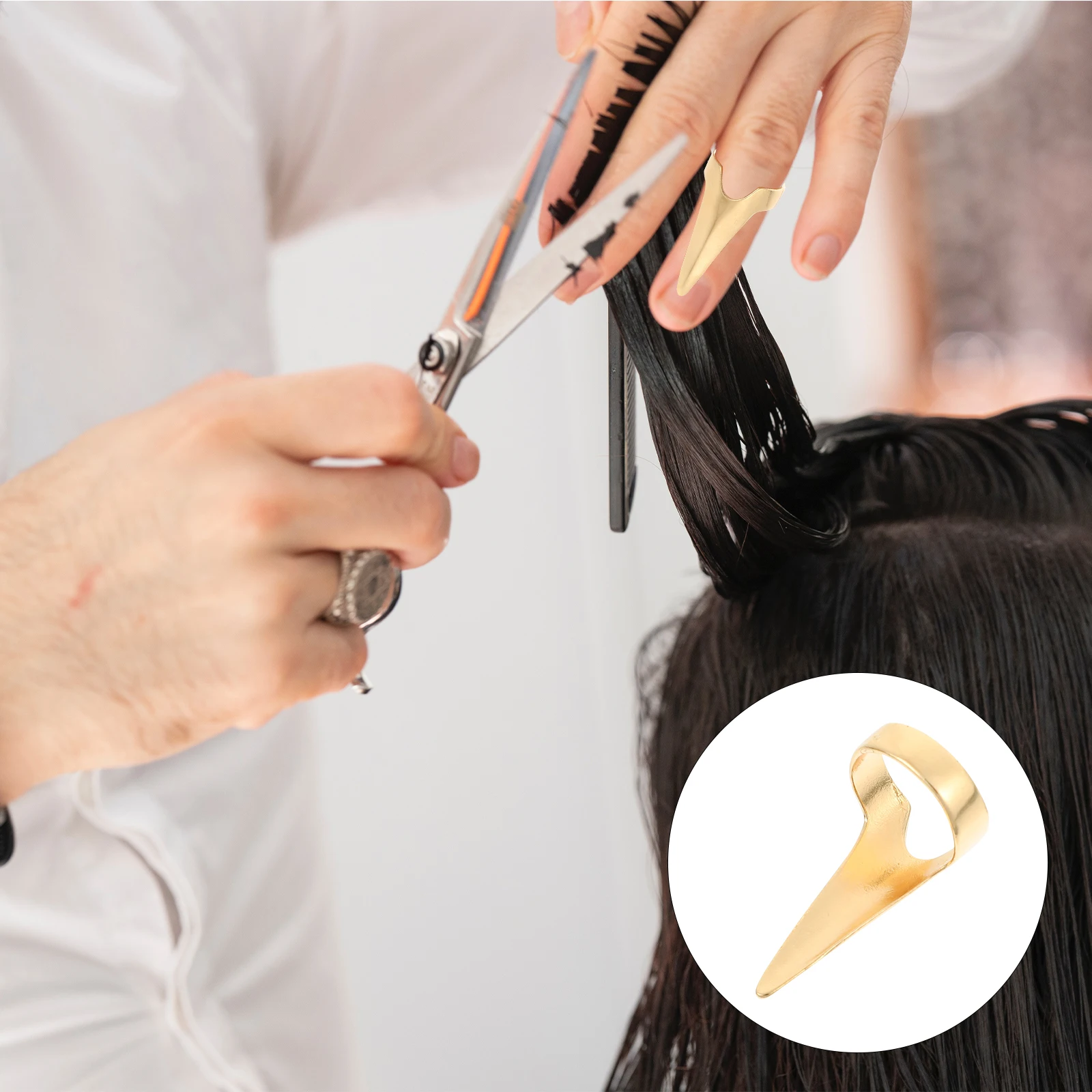 10 Pcs Tools Hairdressing Styling for Women Segmentation Ring Parting Rings Portable Metal Nails Fingers Picks
10 Pcs Tools Hairdressing Styling for Women Segmentation Ring Parting Rings Portable Metal Nails Fingers Picks