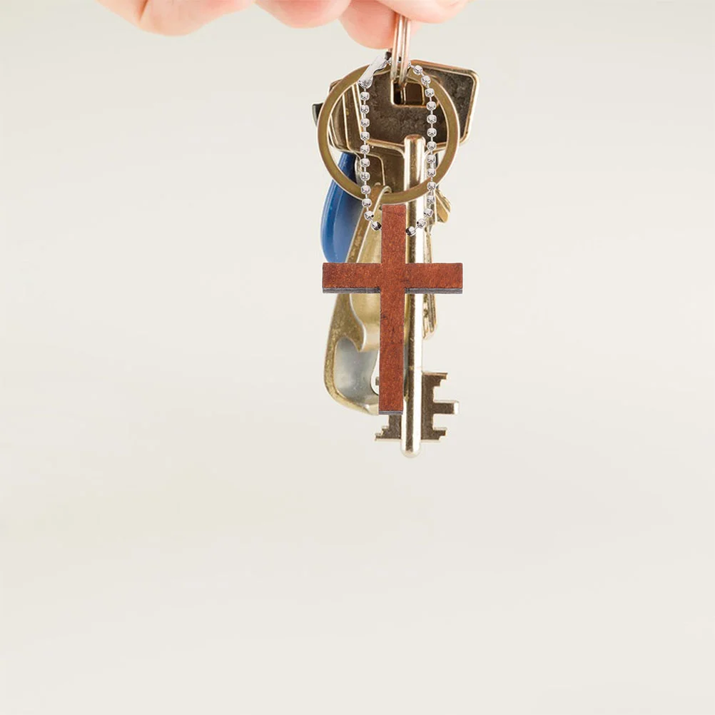 Wooden Keychain Cross Mini Crosses Keychains Favors for Jewelry Making Bulk Pendant Small
Wooden Keychain Cross Mini Crosses Keychains Favors for Jewelry Making Bulk Pendant Small
