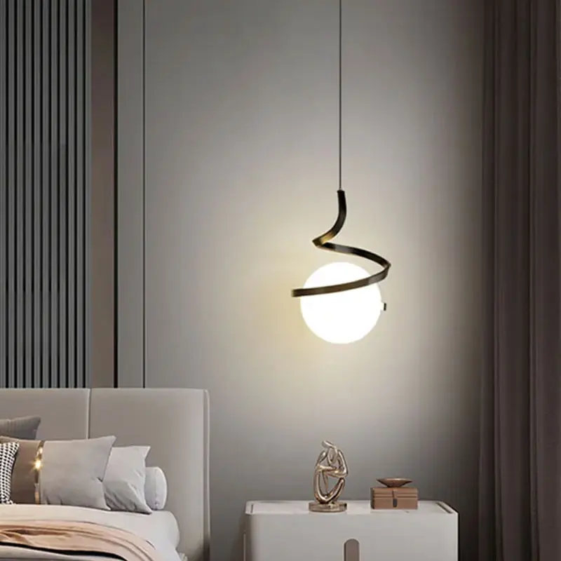 Nordic LED Pendant Lights Indoor Lighting Glass Hanging Lamp For Home Dining Tables Bedside Kitchen Living Room Decoration Light
Nordic LED Pendant Lights Indoor Lighting Glass Hanging Lamp For Home Dining Tables Bedside Kitchen Living Room Decoration Light