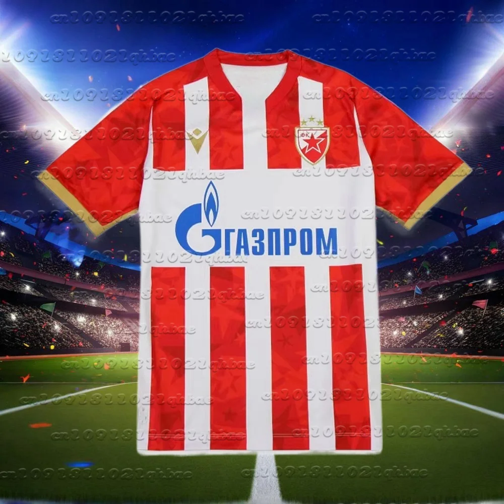 Summer Red Star Belgrade Sport Beach T-shirt For Adult Outdoor Sportwear T-shirt 3D Printed Quick Dry Breathable T-shirt
Summer Red Star Belgrade Sport Beach T-shirt For Adult Outdoor Sportwear T-shirt 3D Printed Quick Dry Breathable T-shirt