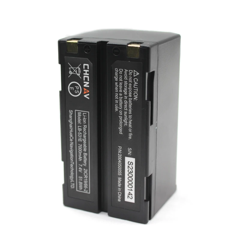 Battery LB-531E Compatible with CHC X5 X9 X10 T3 T8 M3 M1 T1 X1 B5 RTK - Brand new and High quality
Battery LB-531E Compatible with CHC X5 X9 X10 T3 T8 M3 M1 T1 X1 B5 RTK - Brand new and High quality