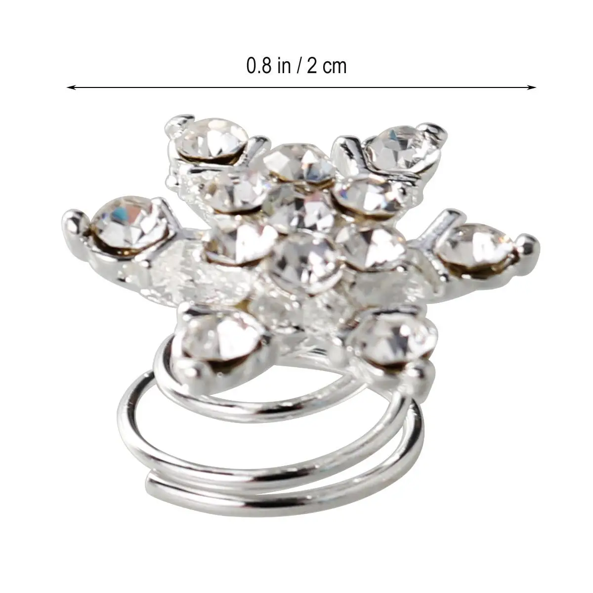 10Pcs Spiral Hairpins Crystal Rhinestone Wedding Clips for Updo Hairstyles White Accessories Ladies Daily Use Hair Care Styling
10Pcs Spiral Hairpins Crystal Rhinestone Wedding Clips for Updo Hairstyles White Accessories Ladies Daily Use Hair Care Styling