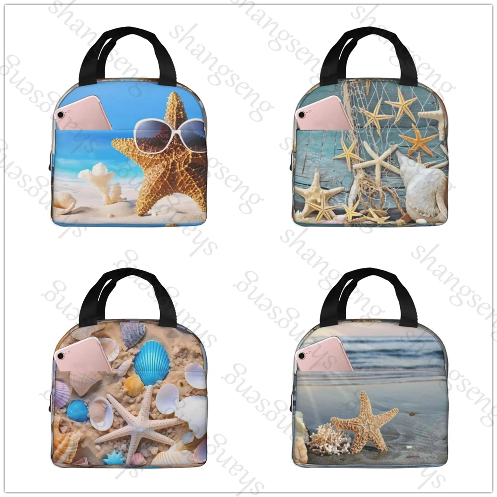 Seafood shell pattern Print Insulated Thermal Bag Lunch bag Foods Drink Storage Leakproof Picnic Camping Bags Box beach
Seafood shell pattern Print Insulated Thermal Bag Lunch bag Foods Drink Storage Leakproof Picnic Camping Bags Box beach