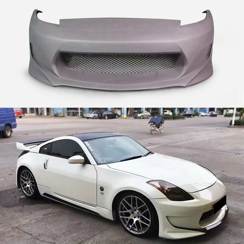 Аксессуары из стекловолокна для переднего бампера типа 03-08 Z33 350Z Z34AM Аэродинамический корпус 
Аксессуары из стекловолокна для переднего бампера типа 03-08 Z33 350Z Z34AM Аэродинамический корпус