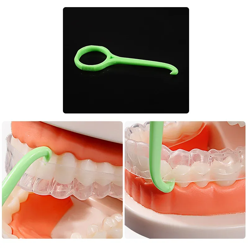 100 Pcs Dental Orthodontic Invisible Braces Remover Plastic Hook Disposable Orthodontic Aligner Remove Hook
100 Pcs Dental Orthodontic Invisible Braces Remover Plastic Hook Disposable Orthodontic Aligner Remove Hook