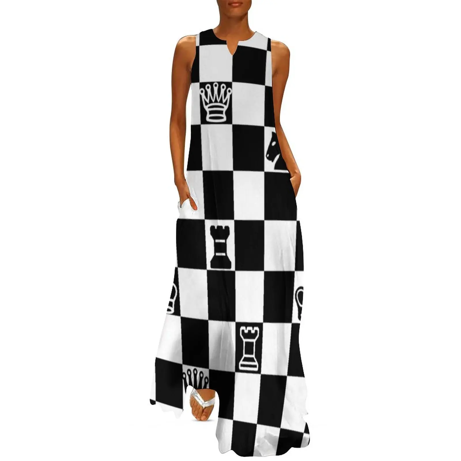 Chess Long Dress summer dresses womens 2025 elegant women's dresses for wedding Dress
Chess Long Dress summer dresses womens 2025 elegant women's dresses for wedding Dress