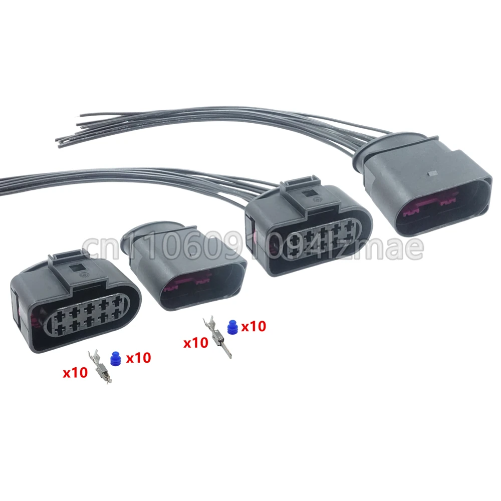 10 Pin Auto Accessories Car Headlight Waterproof Wire Socket For VW Audi 1J0973835 1J0973735
10 Pin Auto Accessories Car Headlight Waterproof Wire Socket For VW Audi 1J0973835 1J0973735