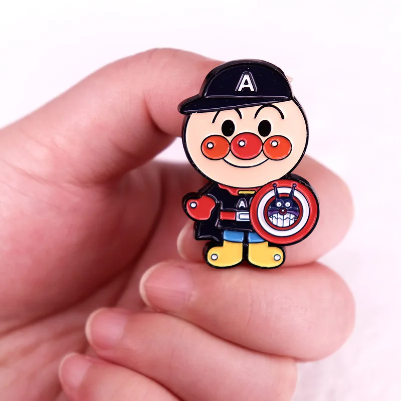 Japanese Comic Character Brooch Cute Bread Man Metal Badge Student Schoolbag Accessories Unique Jewelry Gifts
Japanese Comic Character Brooch Cute Bread Man Metal Badge Student Schoolbag Accessories Unique Jewelry Gifts