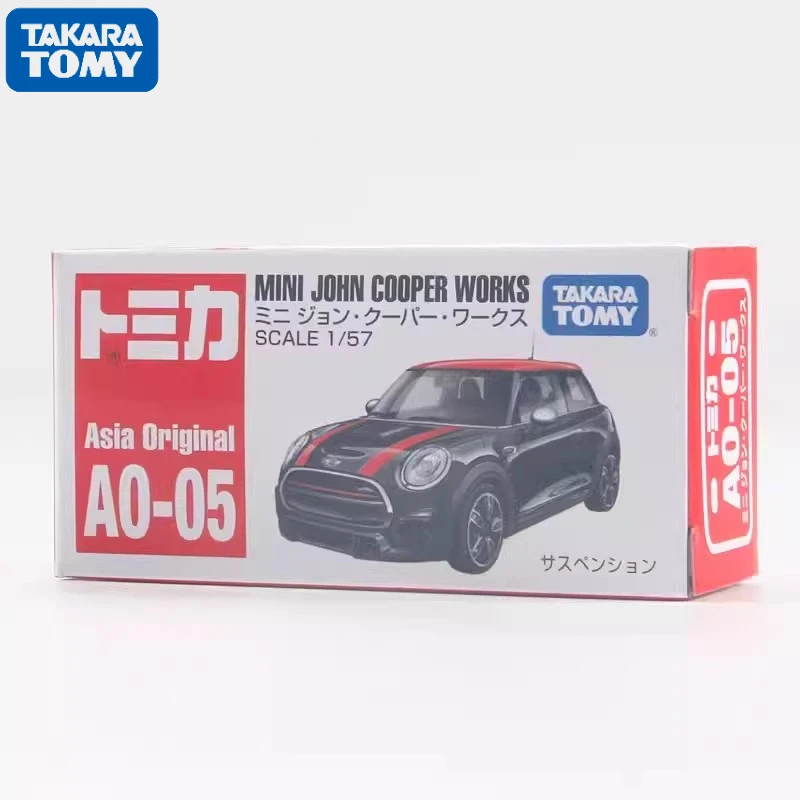Original TAKARA TOMY Tomica Alloy Car AO-05 MINI Cooper Anime Action Figure Model Toys Gift for Children Collection Ornament
Original TAKARA TOMY Tomica Alloy Car AO-05 MINI Cooper Anime Action Figure Model Toys Gift for Children Collection Ornament