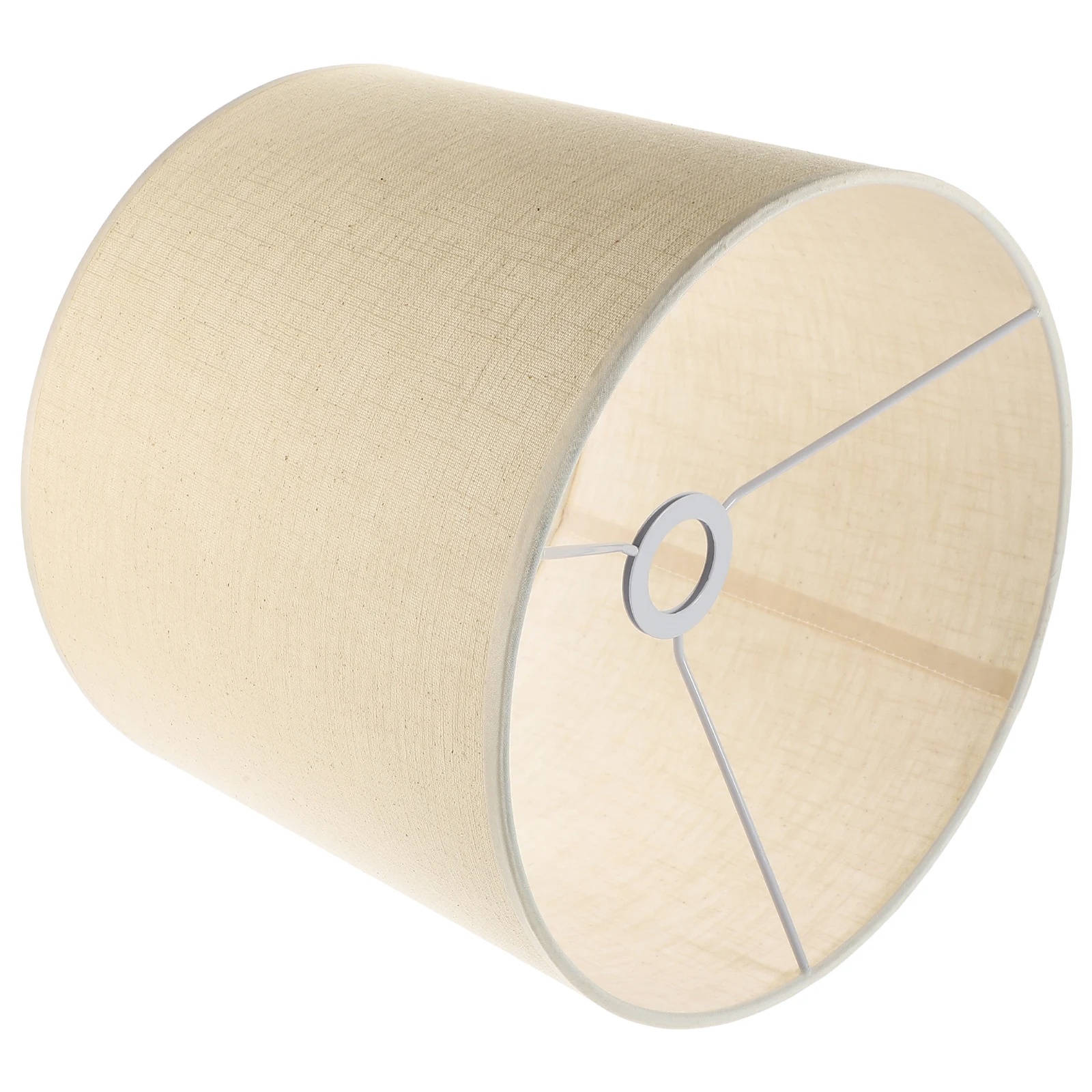 Cross Linen Beige Round Minimalist Bedside Table Light Shades Small Size Soften Cloth Lamp Shades Iron Material
Cross Linen Beige Round Minimalist Bedside Table Light Shades Small Size Soften Cloth Lamp Shades Iron Material
