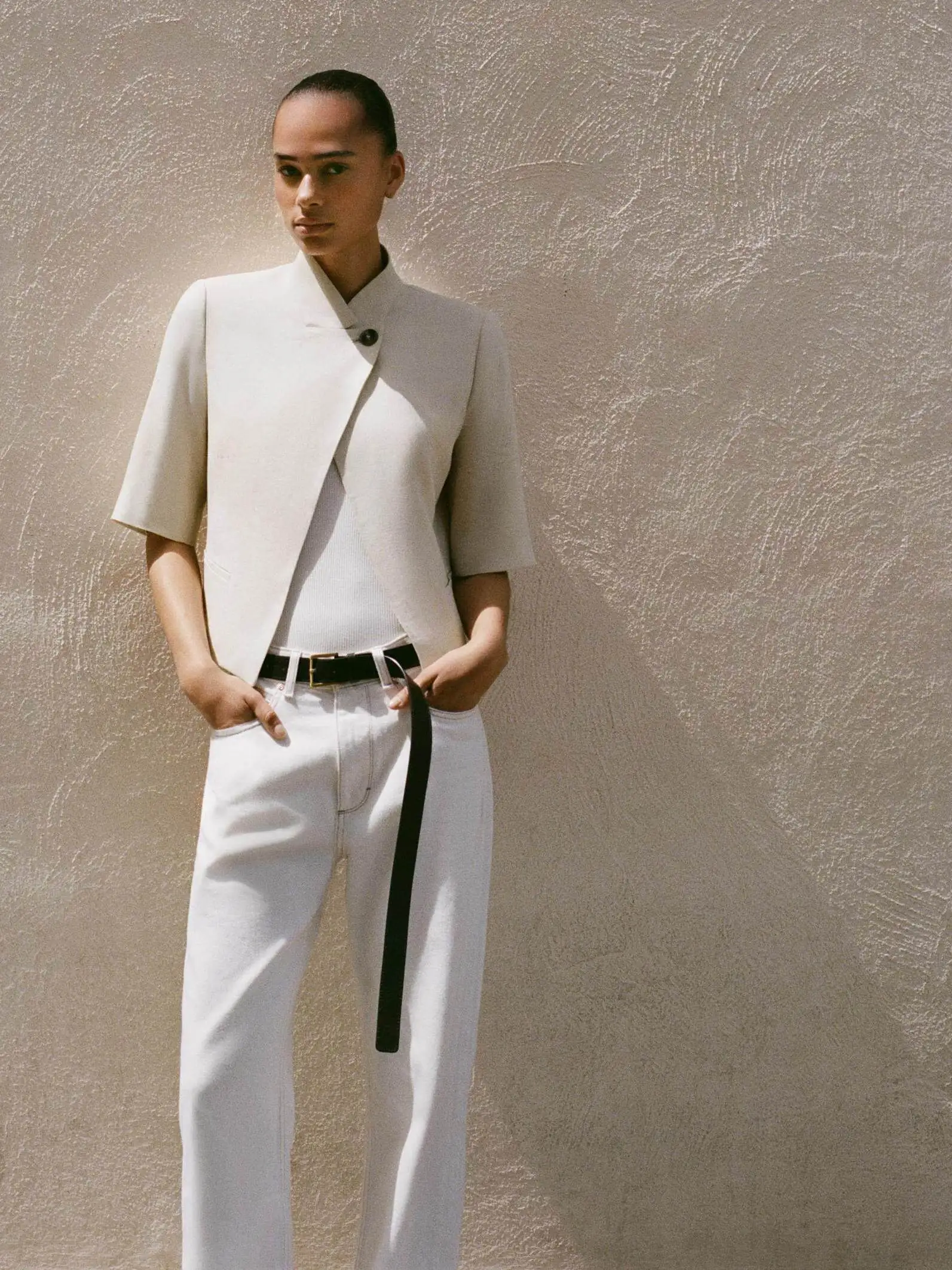 Spring New Arrival Women's Fashion Casual Collared Mixed Short Sleeve Suit Jacket Standard Fit Button Closure Regular Length
Spring New Arrival Women's Fashion Casual Collared Mixed Short Sleeve Suit Jacket Standard Fit Button Closure Regular Length