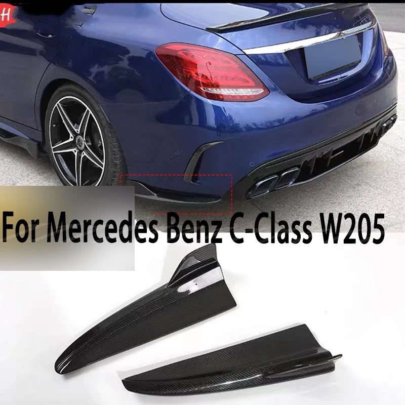 For Mercedes-Benz C-Class W205 2-door/4-door C43 C450 C63 2015-2020 Carbon Fiber Rear Bumper Side Splitter Guards Auto Parts
For Mercedes-Benz C-Class W205 2-door/4-door C43 C450 C63 2015-2020 Carbon Fiber Rear Bumper Side Splitter Guards Auto Parts