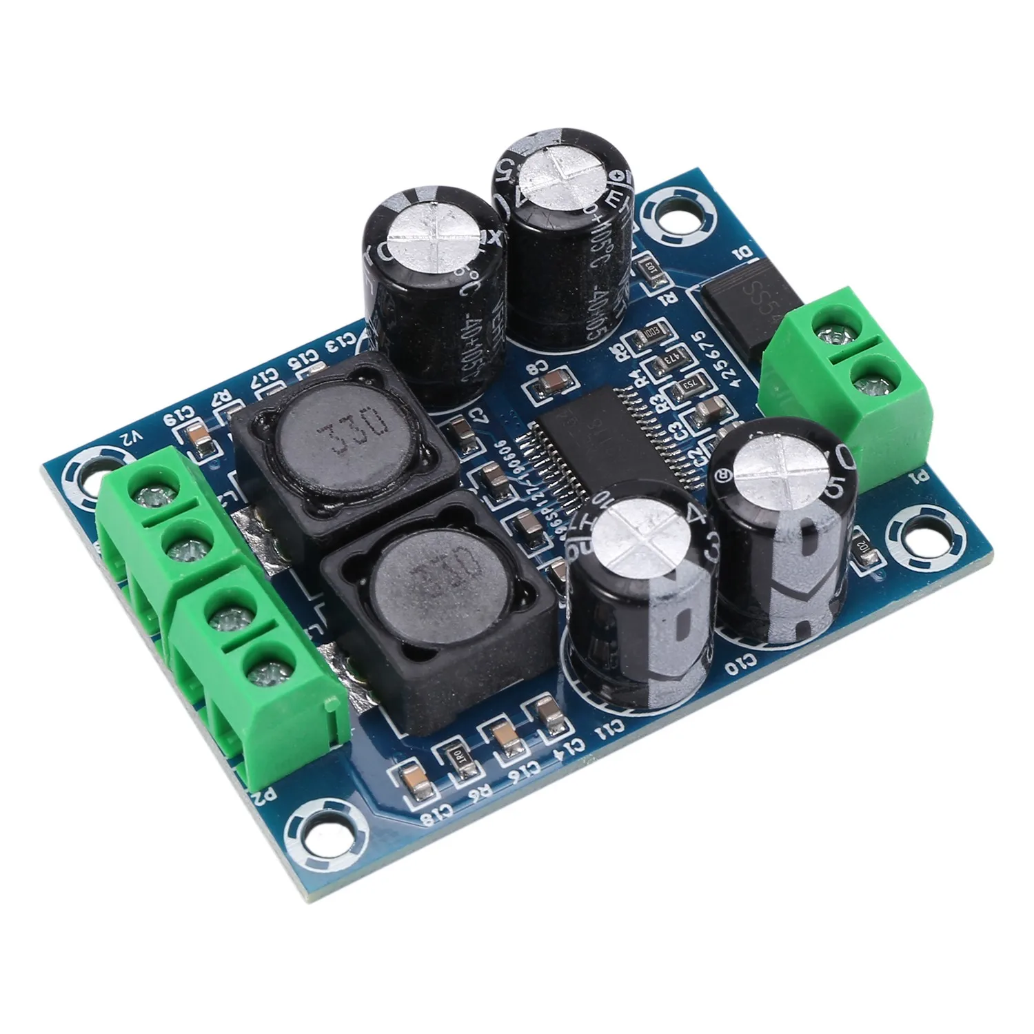 CJSD-XH-M311 Mini Digital Amplifier Board TPA3118 Audio Amplifier Board Audio Power Amplifier Module Mono 60W 
CJSD-XH-M311 Mini Digital Amplifier Board TPA3118 Audio Amplifier Board Audio Power Amplifier Module Mono 60W