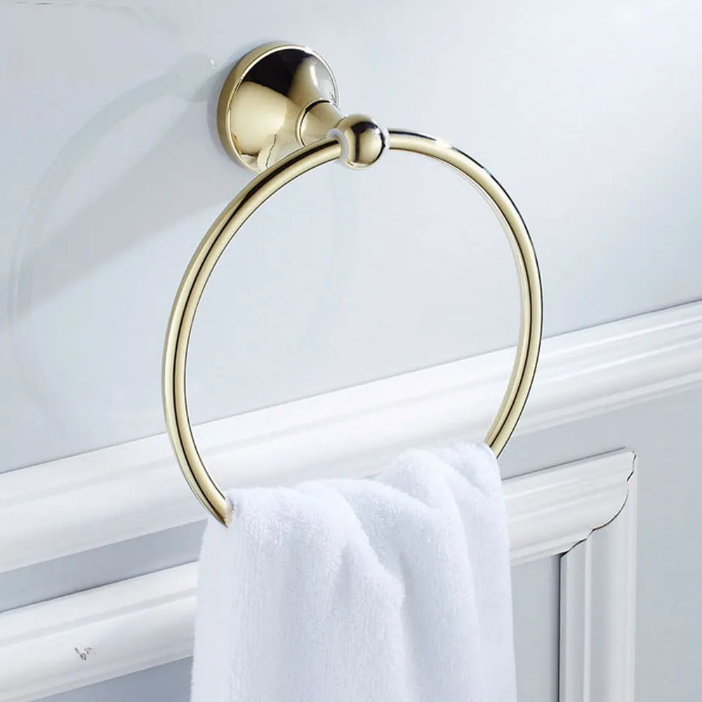 Gold Color Brass Wall Mounted Bathroom Towel Ring Rack Holder Bathroom Accessory aba876
Gold Color Brass Wall Mounted Bathroom Towel Ring Rack Holder Bathroom Accessory aba876