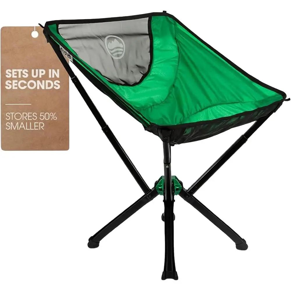 Lightweight Folding Camping Chair - Supports 350 lbs, Ideal for Outdoor Adventures - Moss Green
Lightweight Folding Camping Chair - Supports 350 lbs, Ideal for Outdoor Adventures - Moss Green