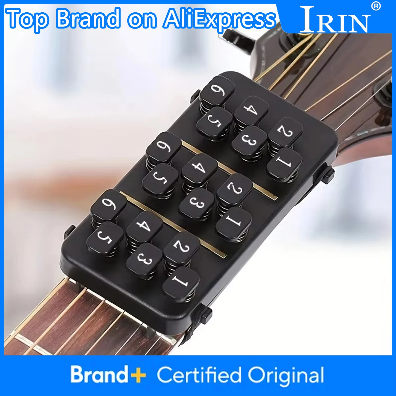 Инструмент для практики гитарного аккорда DBAO, легкий обучающий инструмент для гитарного аккорда, 18 кнопок, аккорды в один клик, детали и аксессуары для гитары
Инструмент для практики гитарного аккорда DBAO, легкий обучающий инструмент для гитарного аккорда, 18 кнопок, аккорды в один клик, детали и аксессуары для гитары