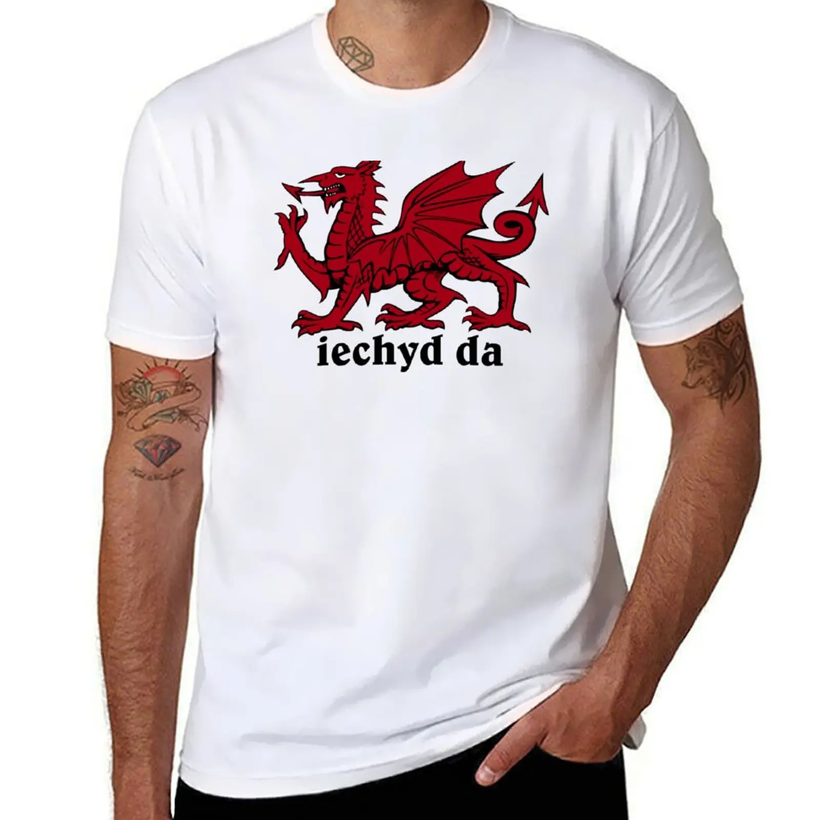 Welsh Dragon T-Shirt mens graphic t shirts men t shirt cotton 100% T-Shirt
Welsh Dragon T-Shirt mens graphic t shirts men t shirt cotton 100% T-Shirt