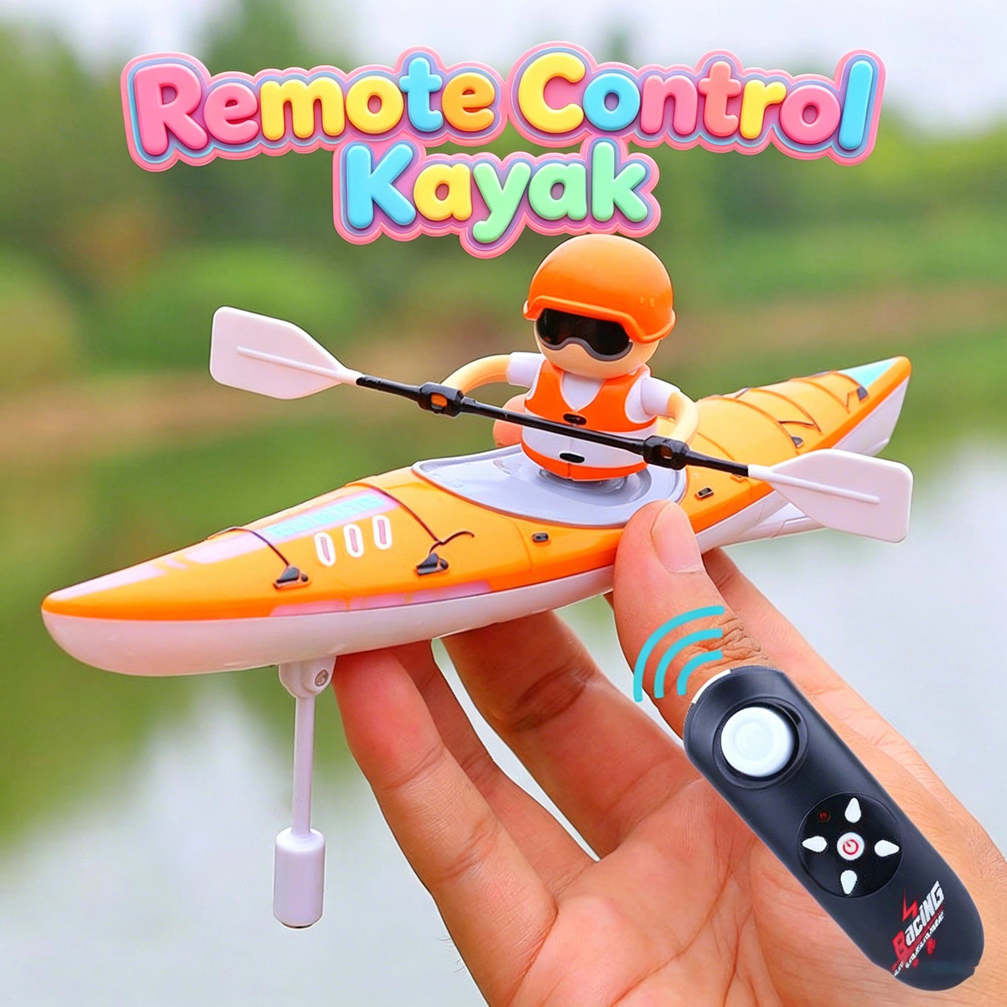 Rc Boat 15Km/h Remote Controlled Speedboat with Light Children Gift Wireless Water Toy 2.4Ghz Radio Control Rowing Children Gfit
Rc Boat 15Km/h Remote Controlled Speedboat with Light Children Gift Wireless Water Toy 2.4Ghz Radio Control Rowing Children Gfit