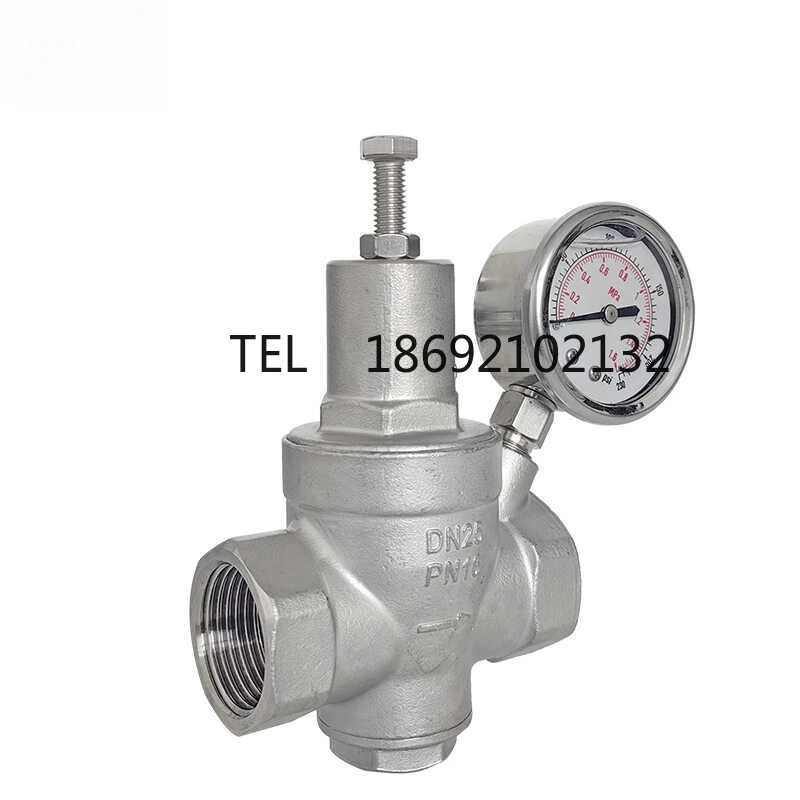 Редукционный клапан газового давления, внутренняя резьба из нержавеющей стали, регулируемый клапан стабилизирующего давления, регулирующий клапан
Редукционный клапан газового давления, внутренняя резьба из нержавеющей стали, регулируемый клапан стабилизирующего давления, регулирующий клапан