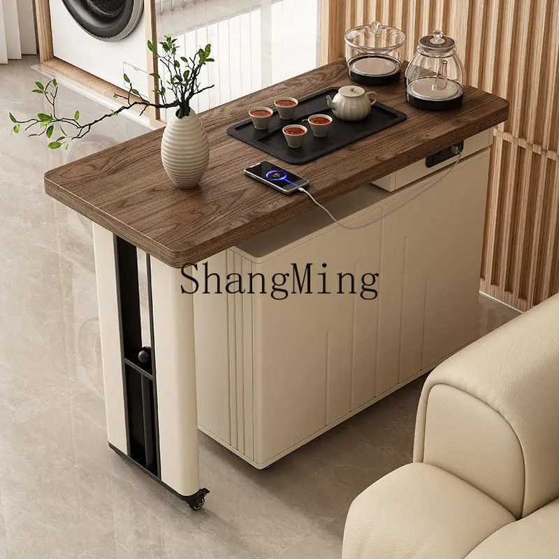 Тележка для чая из массива дерева цвета орех, выдвижная, вращающаяся, современная, простая, мобильная, для дома, маленький чайный столик
Тележка для чая из массива дерева цвета орех, выдвижная, вращающаяся, современная, простая, мобильная, для дома, маленький чайный столик