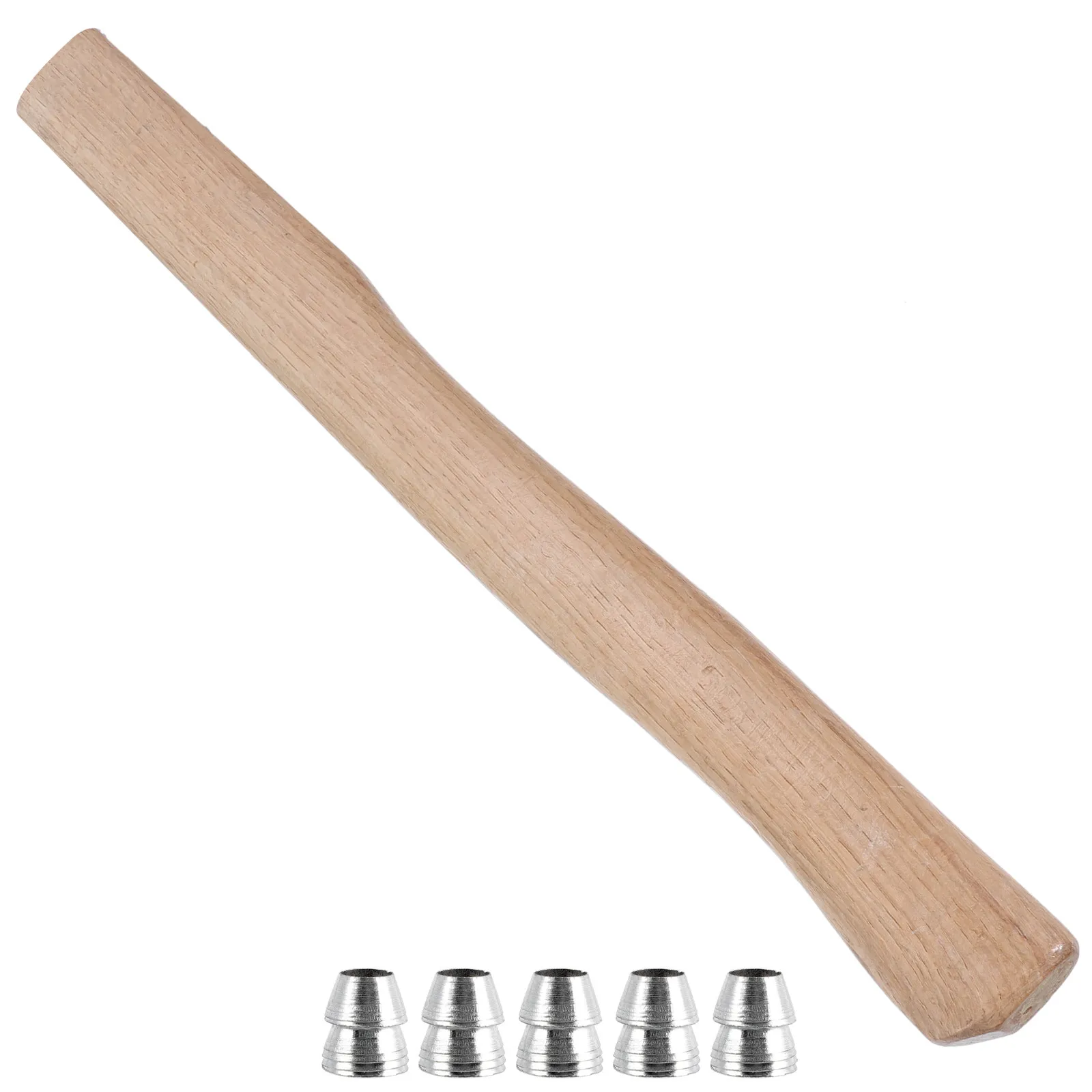 1Set Axe Handle Wooden Replacement Hatchet Handle Set with Taper Metal Wedges Reinforcing Wedges for Hammer and Woodworking
1Set Axe Handle Wooden Replacement Hatchet Handle Set with Taper Metal Wedges Reinforcing Wedges for Hammer and Woodworking