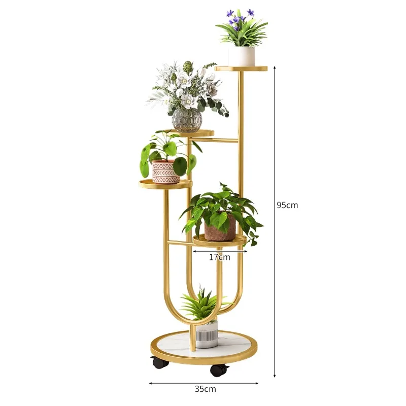 Flower rack living room floor-to-ceiling movable light luxury high-end flower rack rack
Flower rack living room floor-to-ceiling movable light luxury high-end flower rack rack