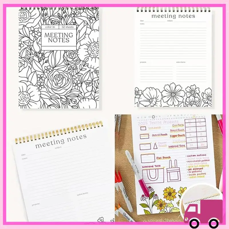 Compact Color-In Spiral For Classroom Office Plan Work Schedule Checklists Planer Book
Compact Color-In Spiral For Classroom Office Plan Work Schedule Checklists Planer Book