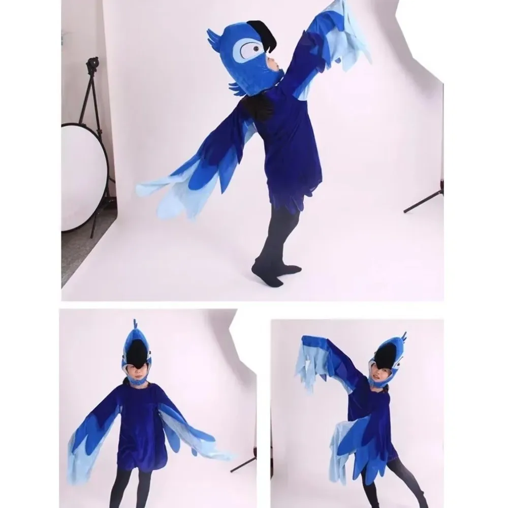 Fashion Carnival Party Animal Parrot Costume Role-Play Cute Bird Cosplay Costume Dance Costumes Performance Clothes Boys Girls
Fashion Carnival Party Animal Parrot Costume Role-Play Cute Bird Cosplay Costume Dance Costumes Performance Clothes Boys Girls