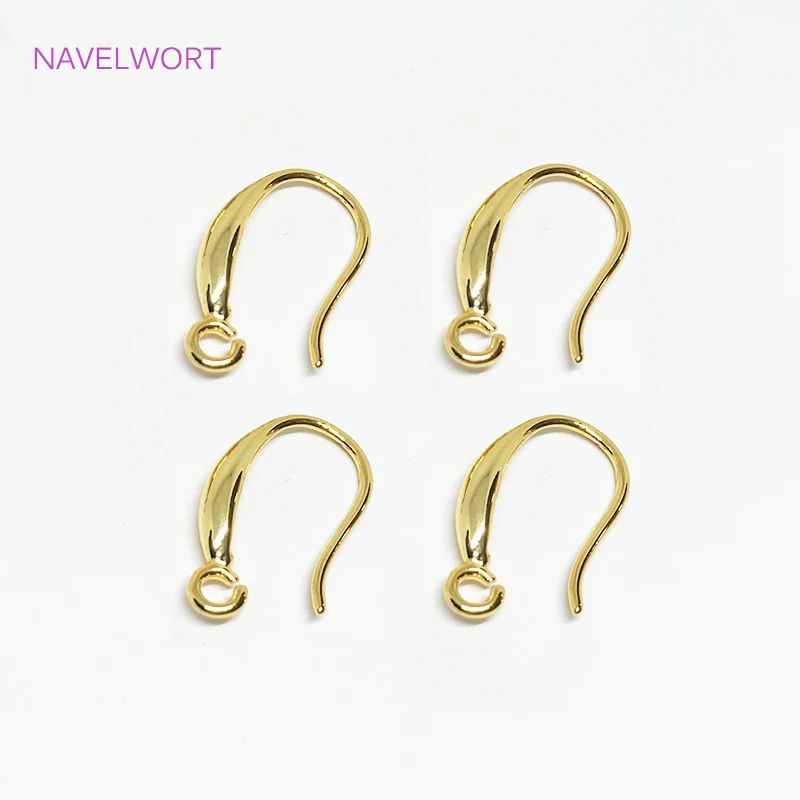 Smooth 14K Gold Plated U Shape Earring Hooks Brass Metal Ear Wire Hooks,Supplies For DIY Jewelry Making Findings
Smooth 14K Gold Plated U Shape Earring Hooks Brass Metal Ear Wire Hooks,Supplies For DIY Jewelry Making Findings