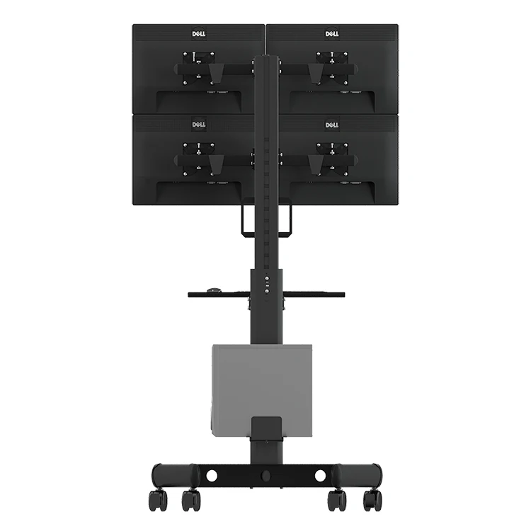 Low Piece Retractable Tv Bracket Movable Tv Stand for Four 15"-30" Screens
Low Piece Retractable Tv Bracket Movable Tv Stand for Four 15"-30" Screens