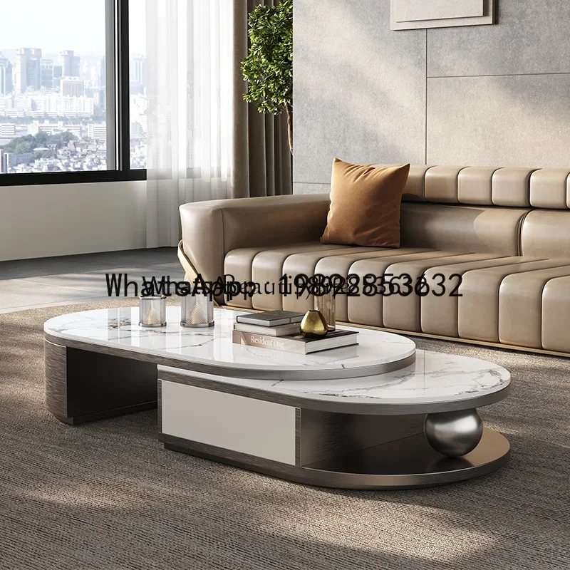 W5.14 Italian light luxury minimalist oval rock slab coffee table modern small apartment
W5.14 Italian light luxury minimalist oval rock slab coffee table modern small apartment