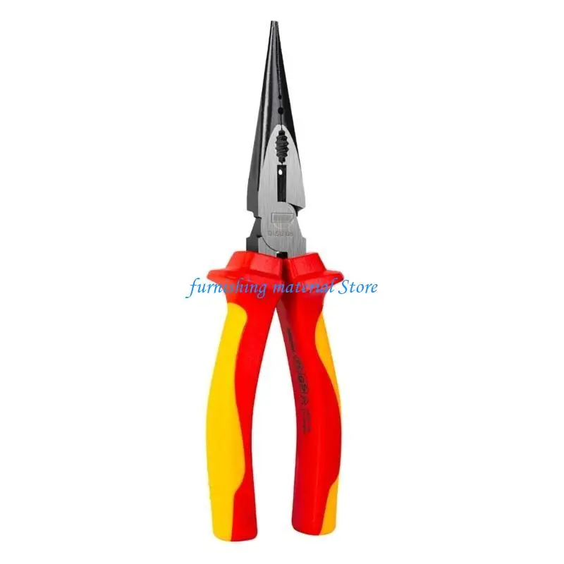 Y5GD Insulated Long Needle Nose Pliers for Electricians, Trusted Tool for Every Task 
Y5GD Insulated Long Needle Nose Pliers for Electricians, Trusted Tool for Every Task