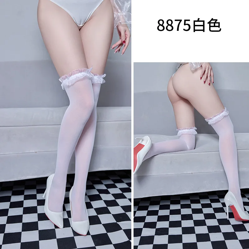 Длинные чулки выше колена Kawaii, милые и милые шелковые гольфы до бедра, прозрачные высокие чулки в стиле Лолиты A8875
Длинные чулки выше колена Kawaii, милые и милые шелковые гольфы до бедра, прозрачные высокие чулки в стиле Лолиты A8875