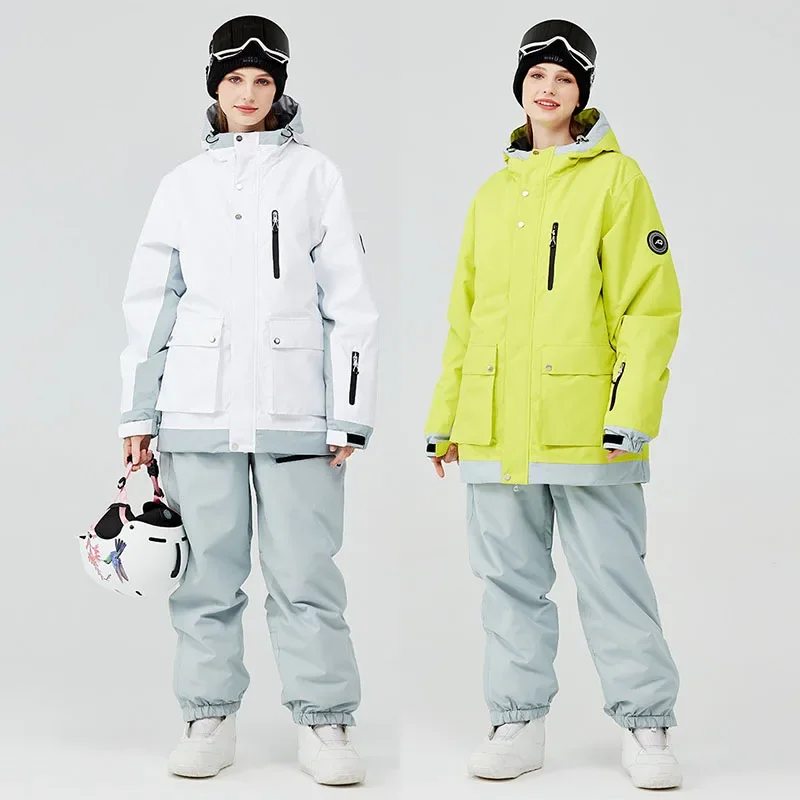 New Ski Suit for Women Men Winter Outdoor Warm Windproof Waterproof Skiing Snowboarding Suits Breathable Ski Jacket Ski Pants
New Ski Suit for Women Men Winter Outdoor Warm Windproof Waterproof Skiing Snowboarding Suits Breathable Ski Jacket Ski Pants