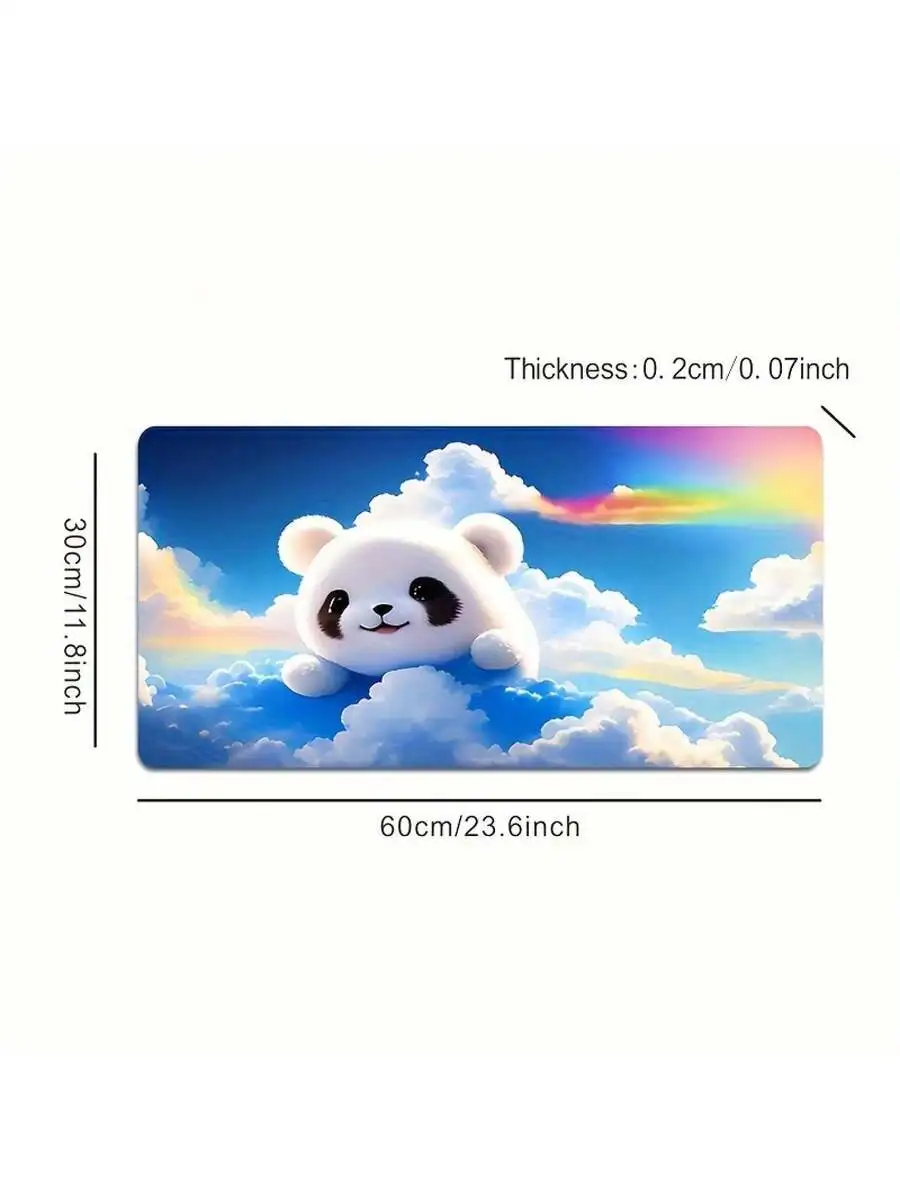 Large White Panda Gaming Mouse Pad Non-Slip Washable Rubber Base For Laptop Desktop Office
Large White Panda Gaming Mouse Pad Non-Slip Washable Rubber Base For Laptop Desktop Office
