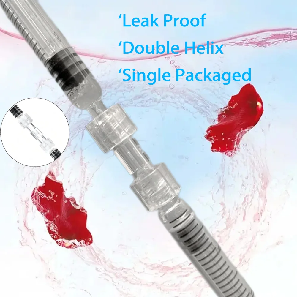 Thread Connector Pp Material Transparent Syringe Double-Way Connector Easy And Durable Use In Sterile
Thread Connector Pp Material Transparent Syringe Double-Way Connector Easy And Durable Use In Sterile
